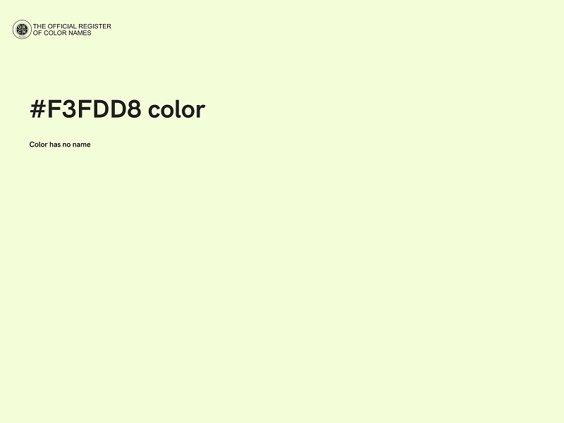 #F3FDD8 color image