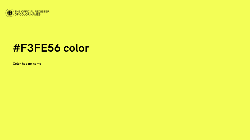 #F3FE56 color image