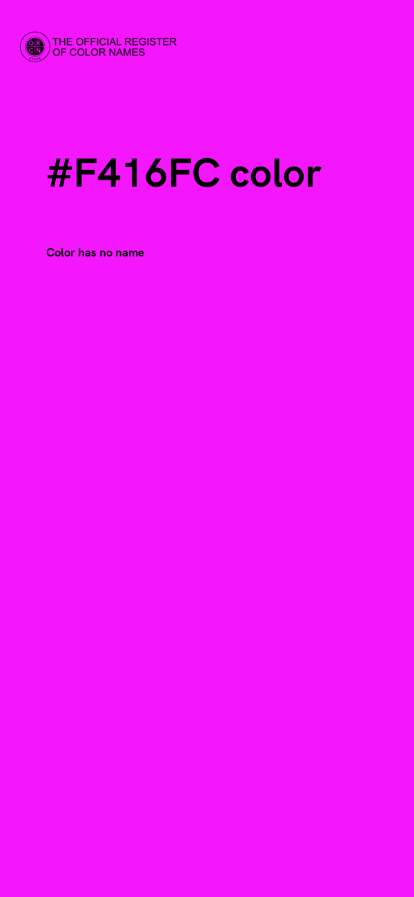 #F416FC color image