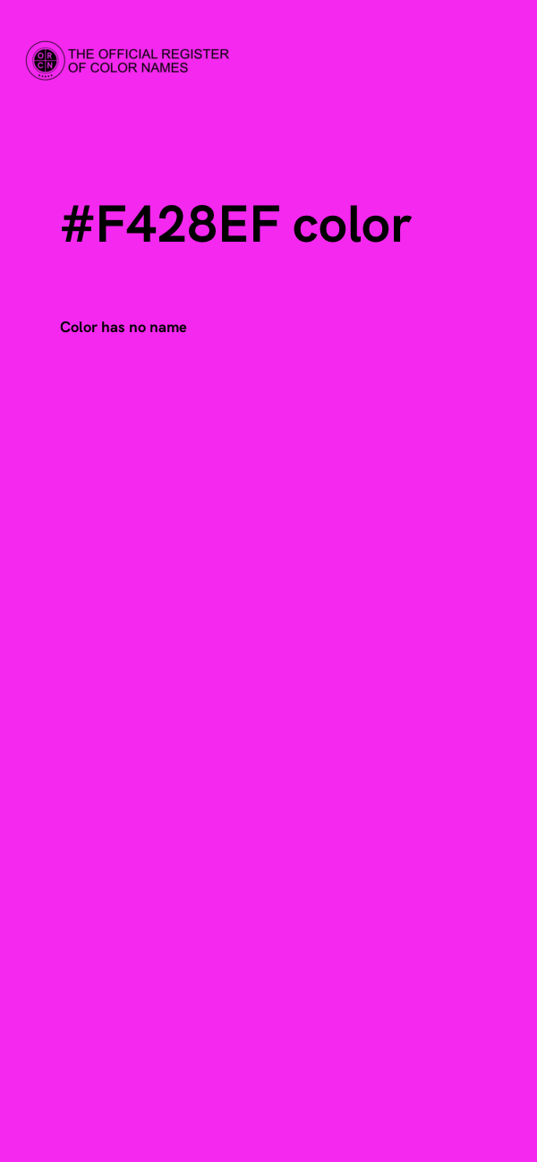 #F428EF color image