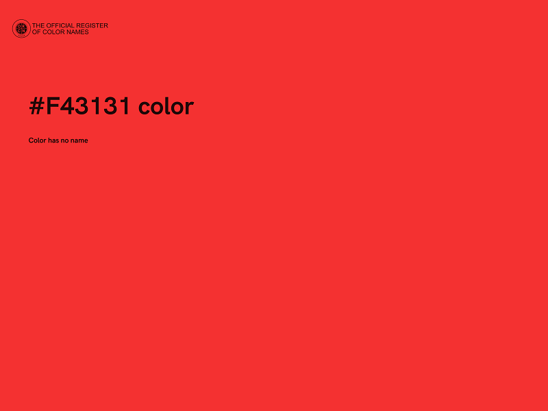 #F43131 color image