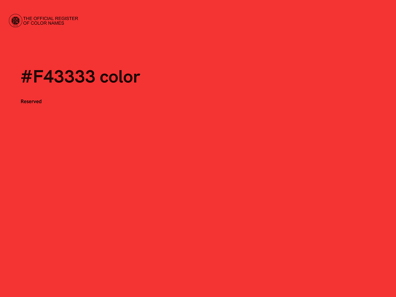 #F43333 color image