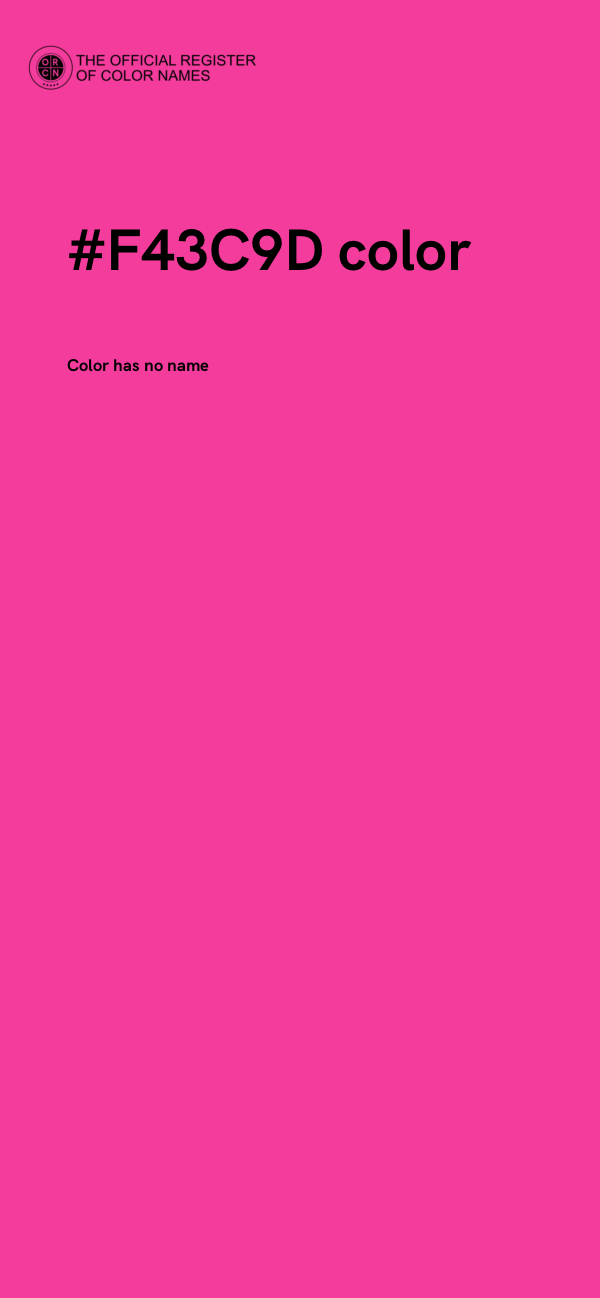 #F43C9D color image