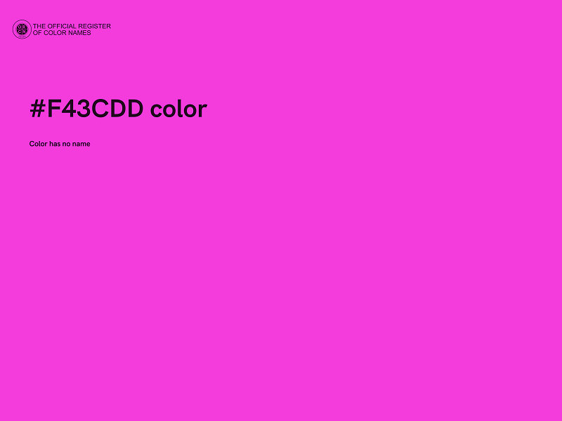 #F43CDD color image