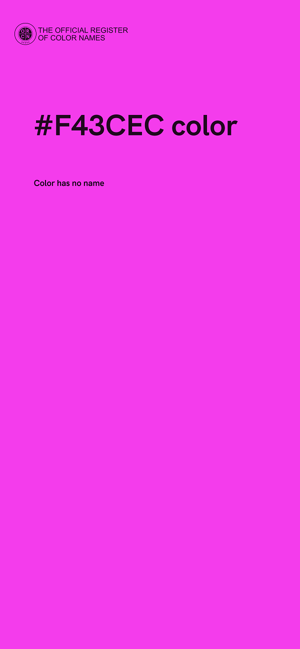 #F43CEC color image