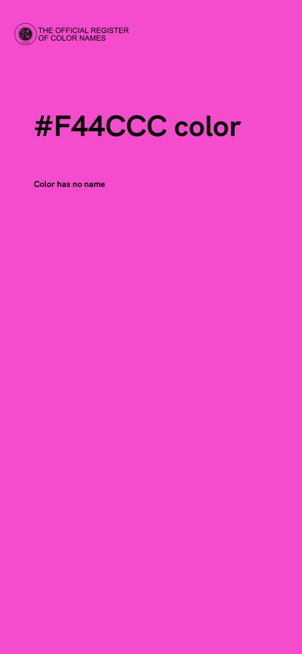 #F44CCC color image