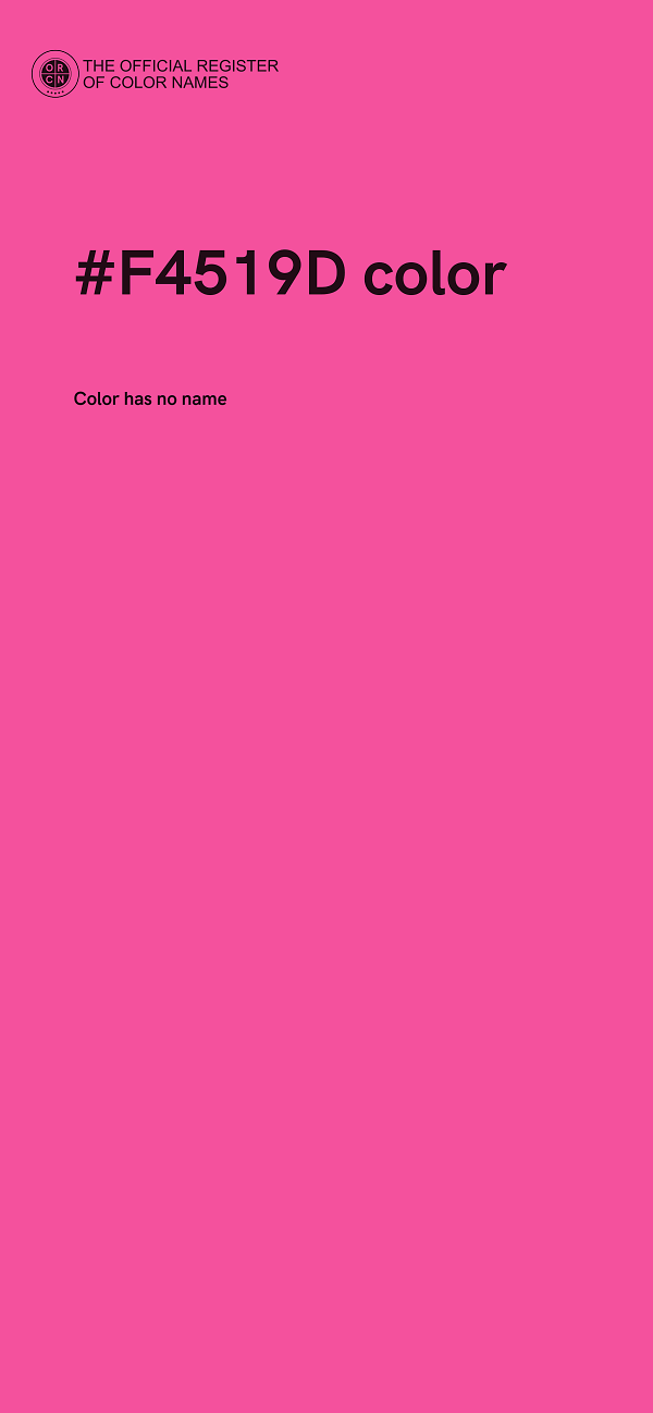 #F4519D color image