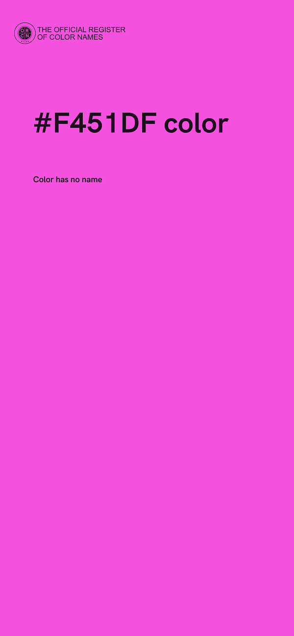 #F451DF color image