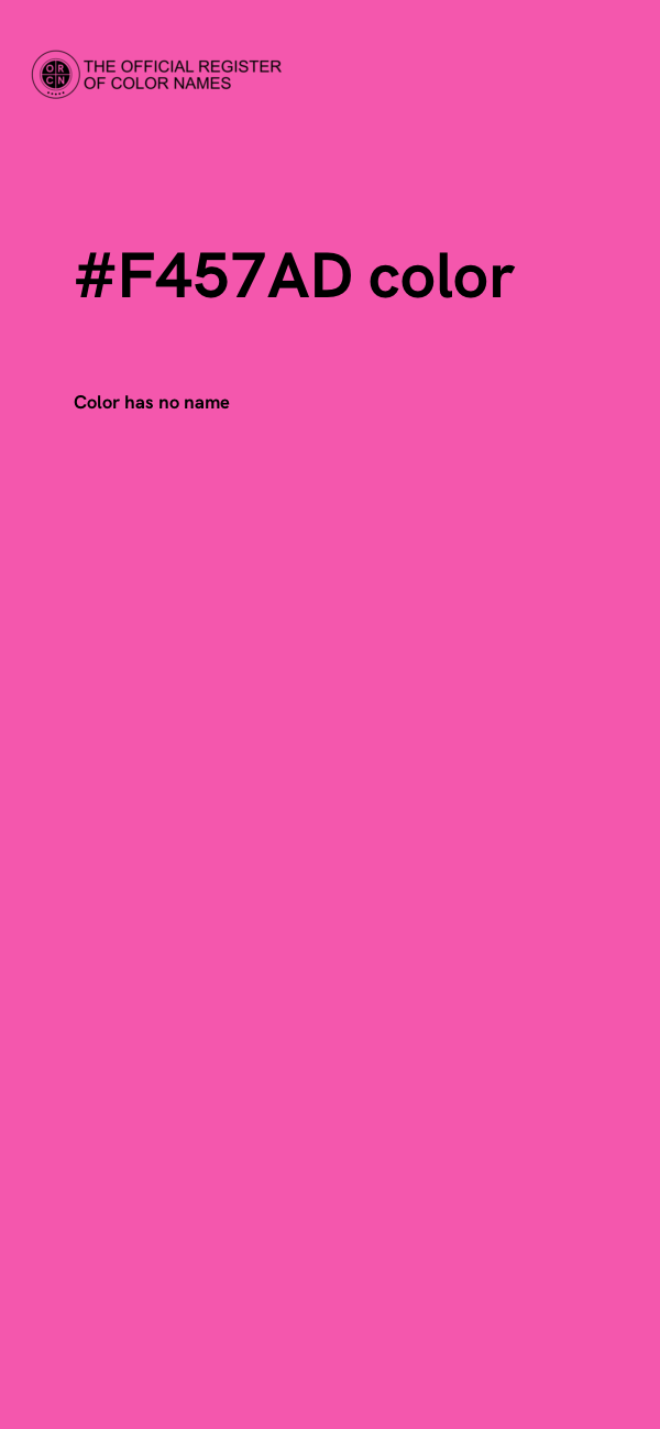 #F457AD color image