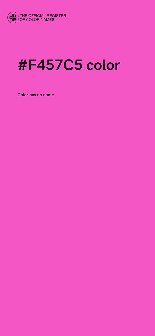 #F457C5 color image