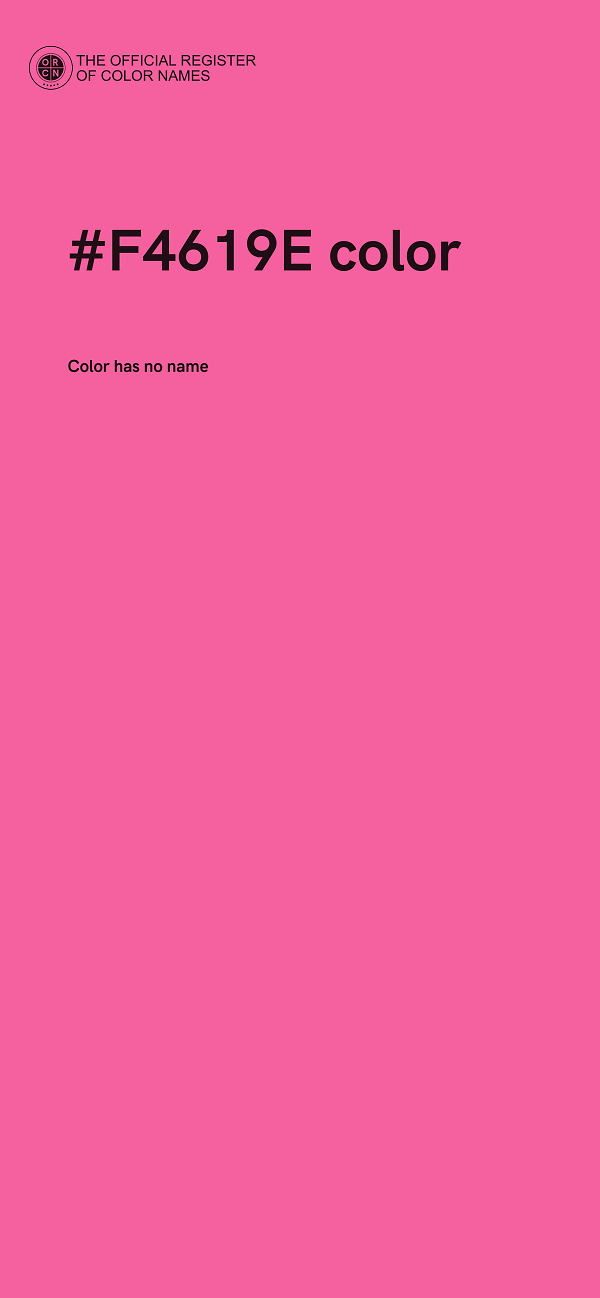 #F4619E color image
