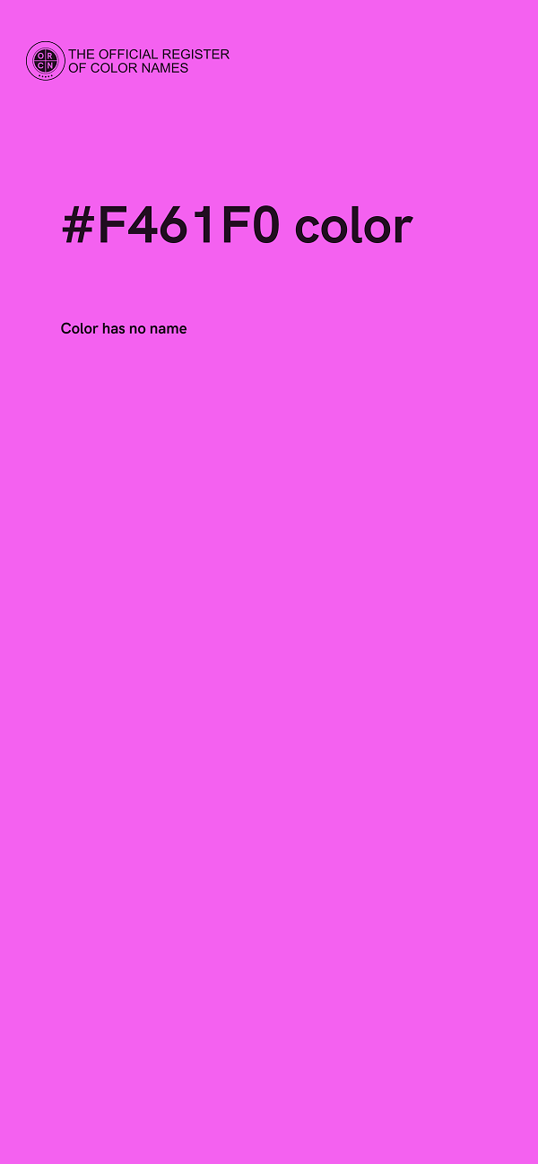 #F461F0 color image