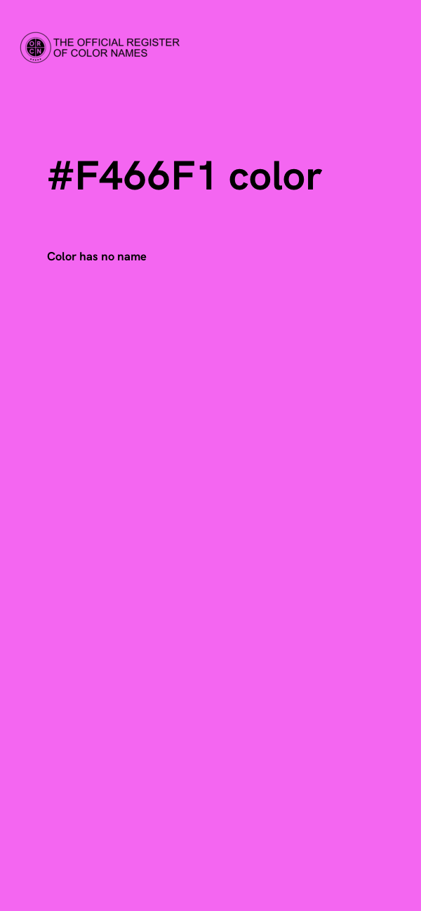 #F466F1 color image