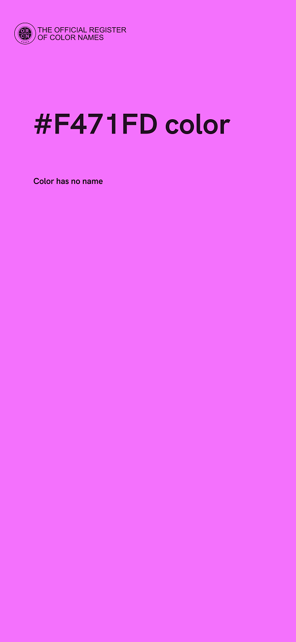 #F471FD color image