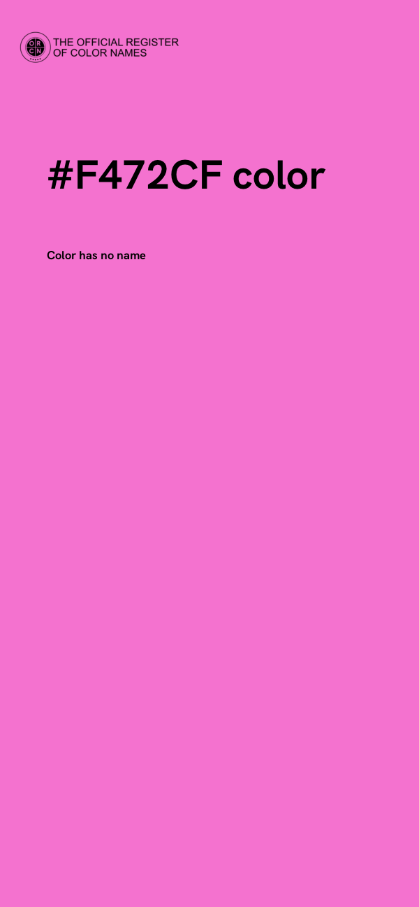 #F472CF color image