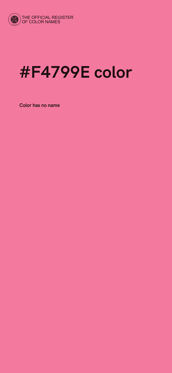 #F4799E color image