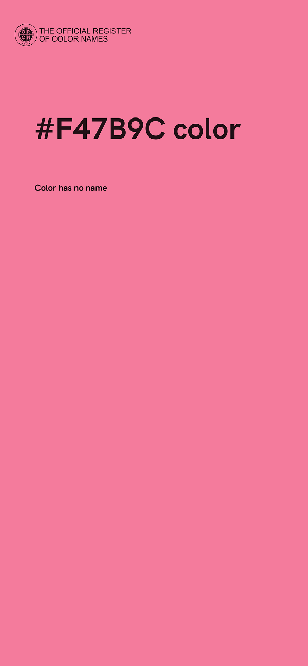 #F47B9C color image