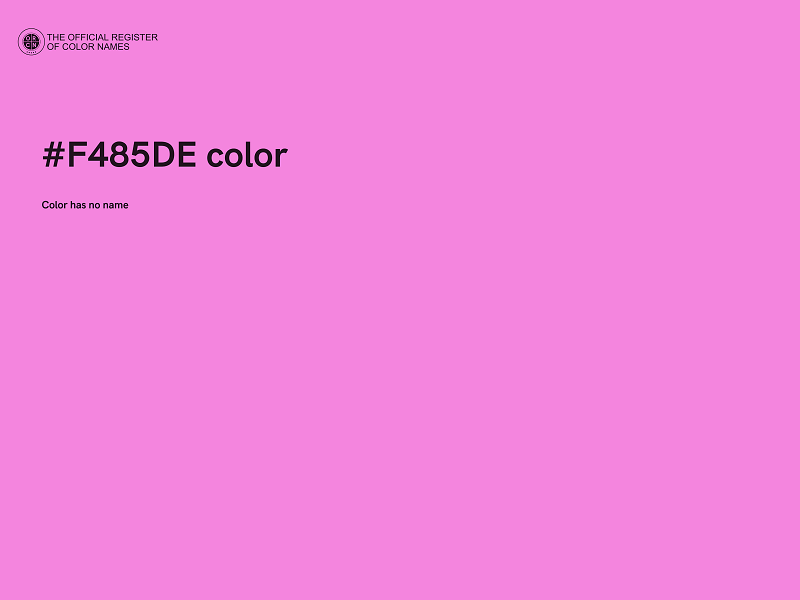 #F485DE color image