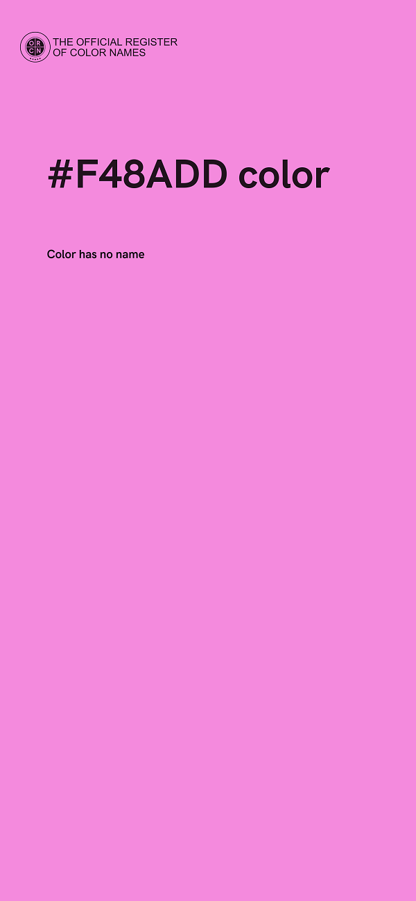 #F48ADD color image