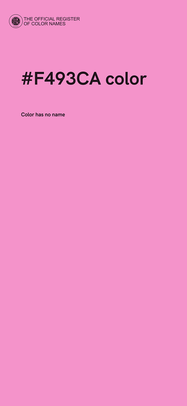 #F493CA color image