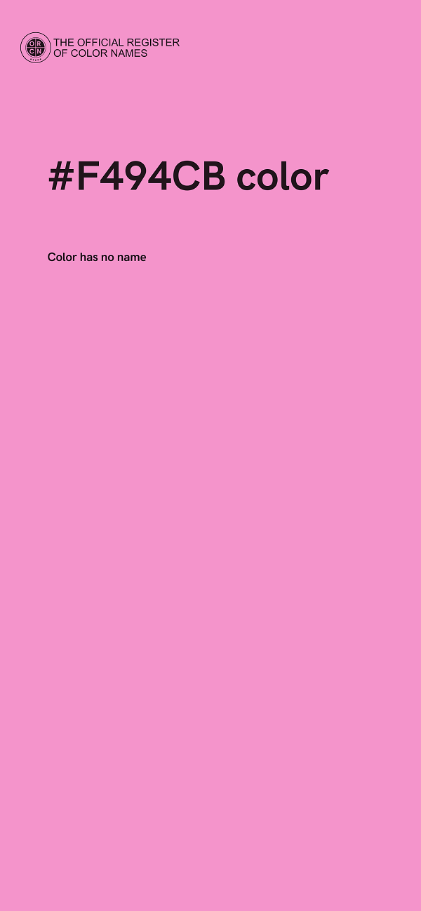 #F494CB color image
