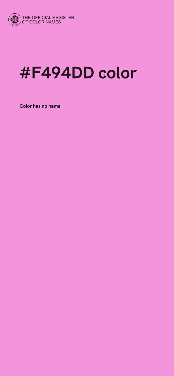 #F494DD color image