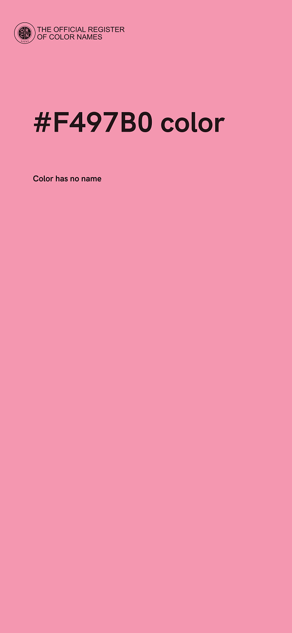 #F497B0 color image