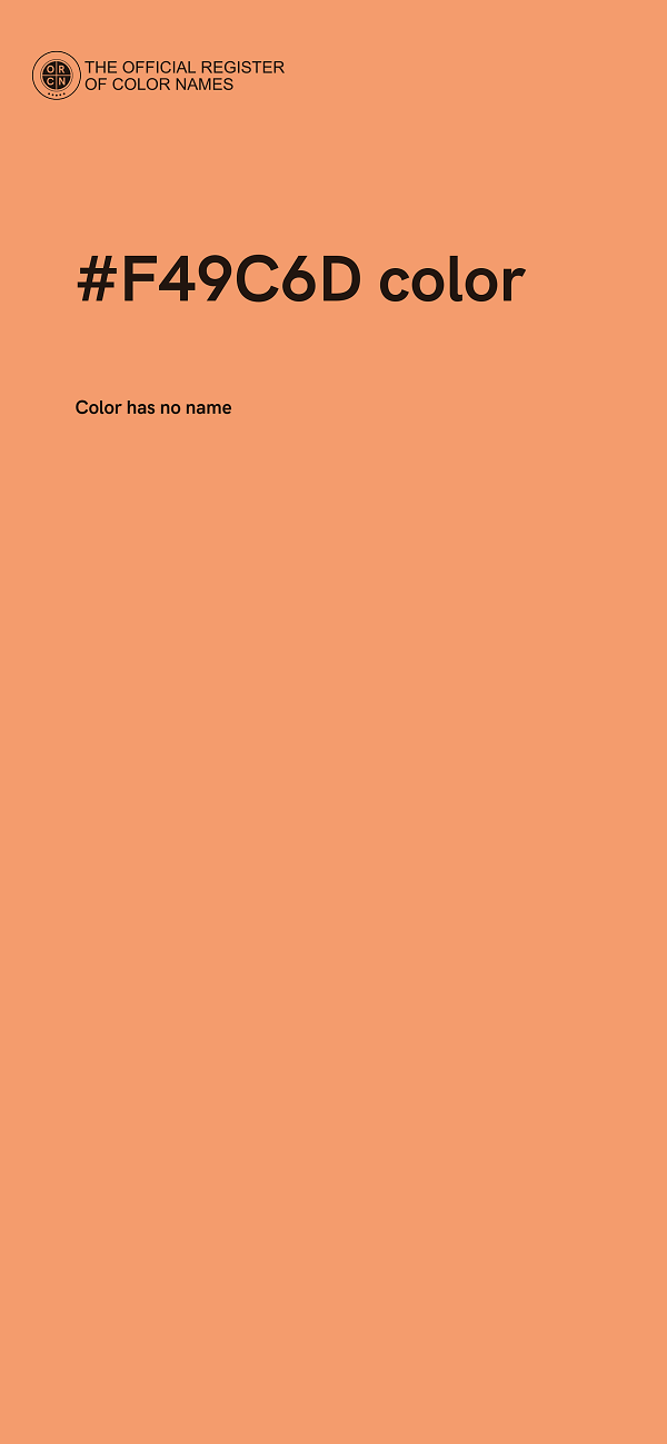 #F49C6D color image