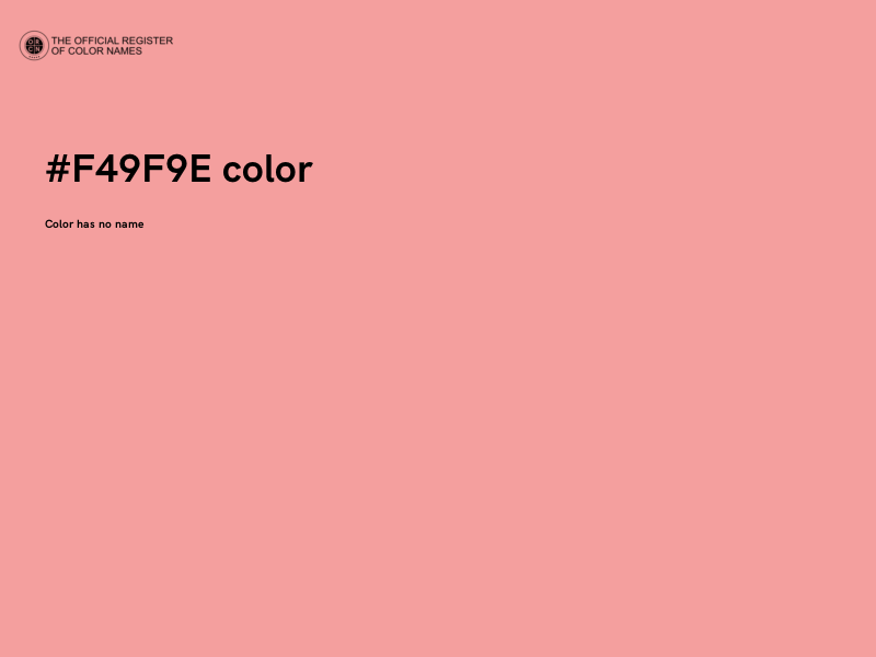 #F49F9E color image