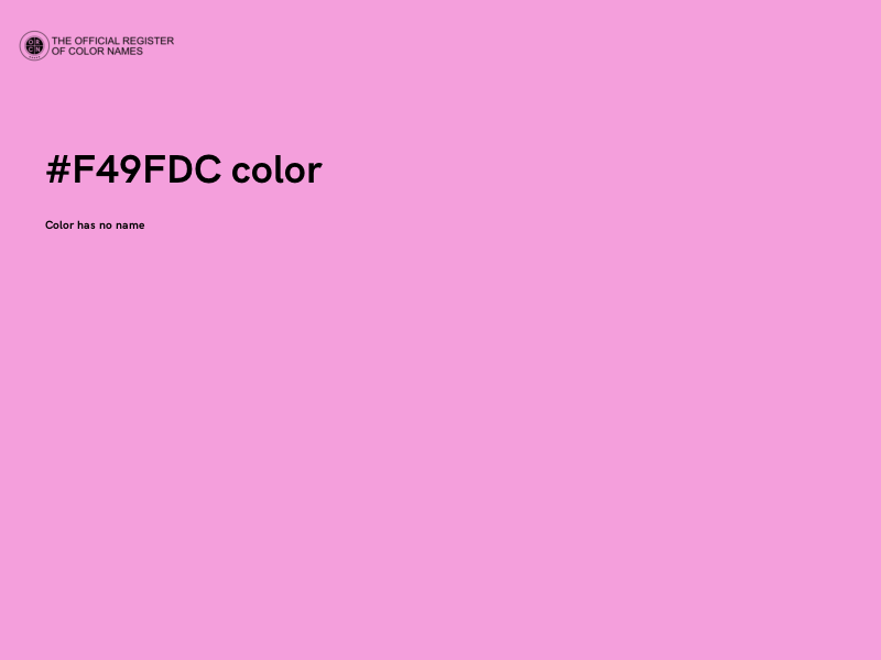 #F49FDC color image