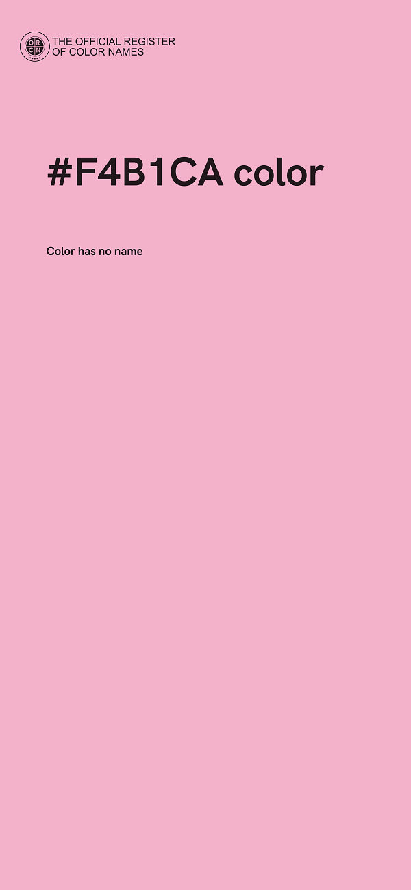 #F4B1CA color image