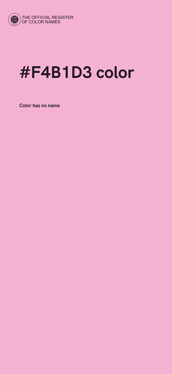 #F4B1D3 color image