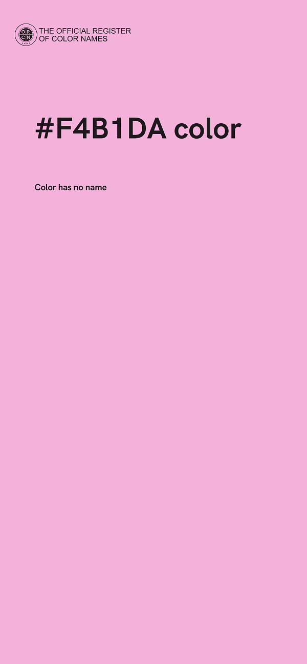 #F4B1DA color image
