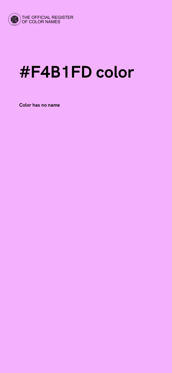 #F4B1FD color image