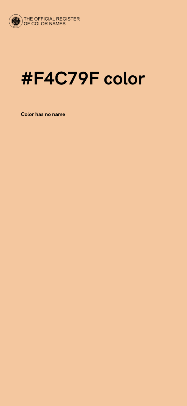 #F4C79F color image