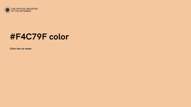 #F4C79F color image