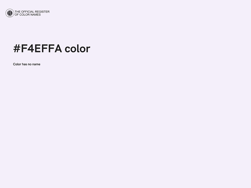 #F4EFFA color image