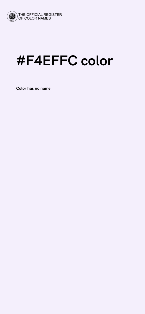#F4EFFC color image