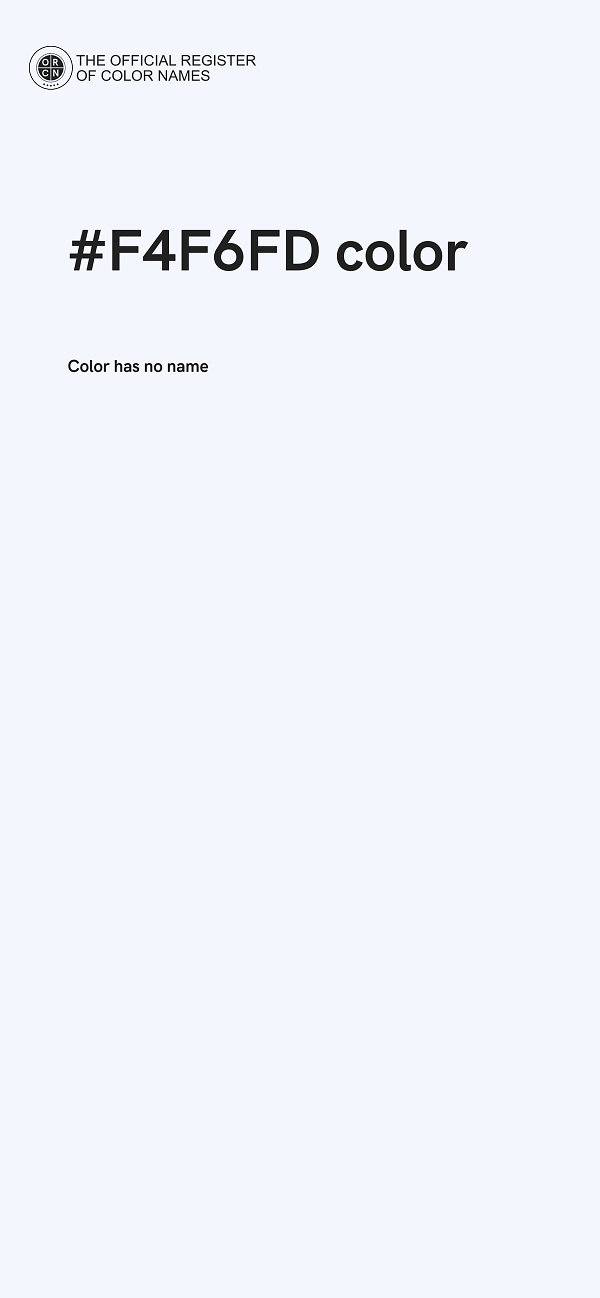 #F4F6FD color image