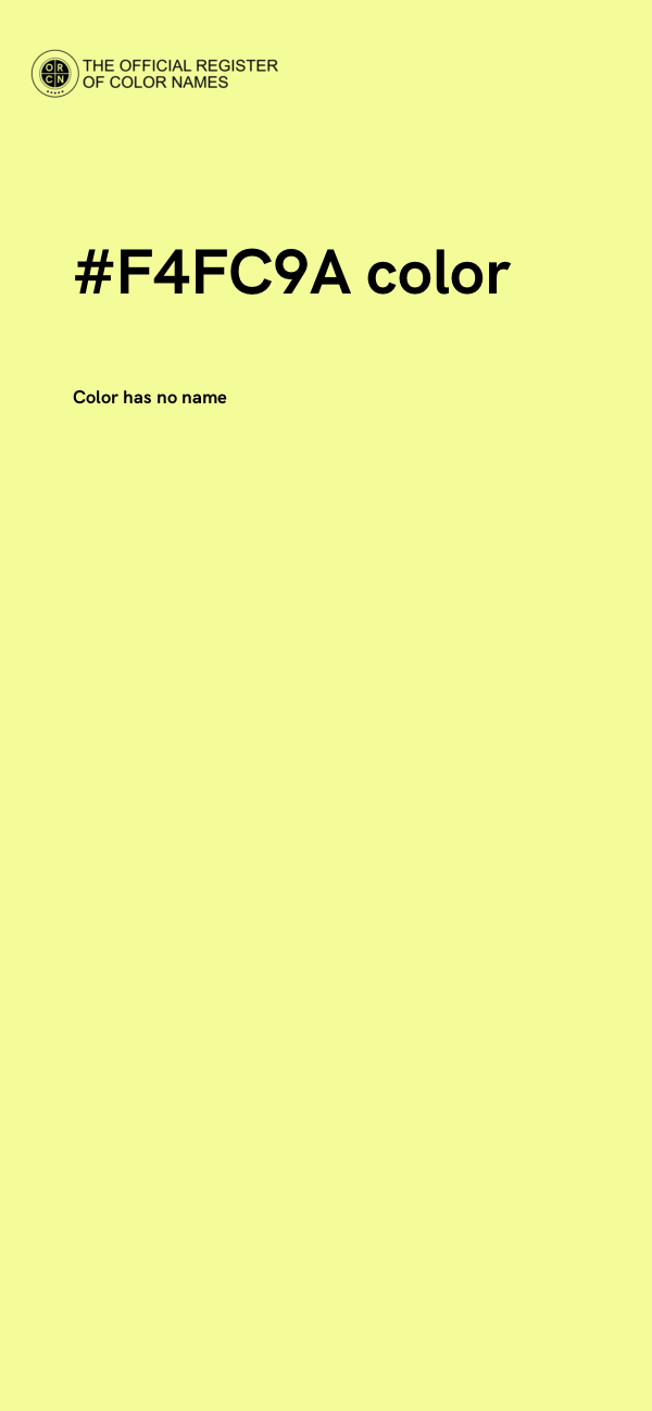 #F4FC9A color image