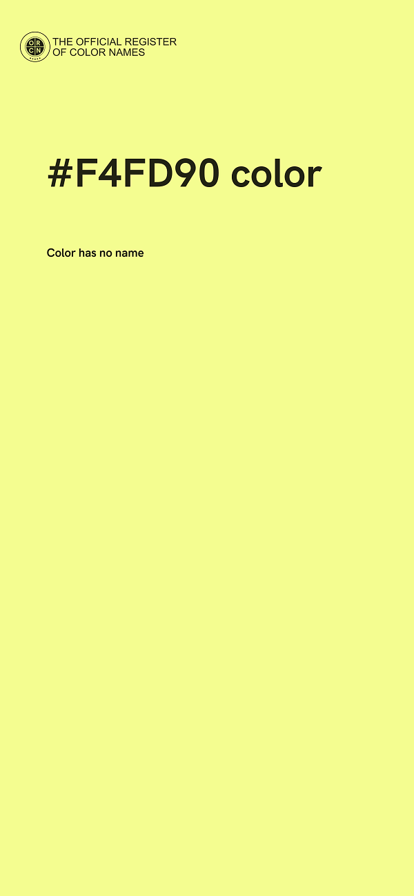 #F4FD90 color image