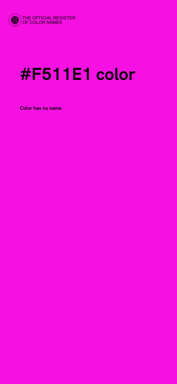 #F511E1 color image