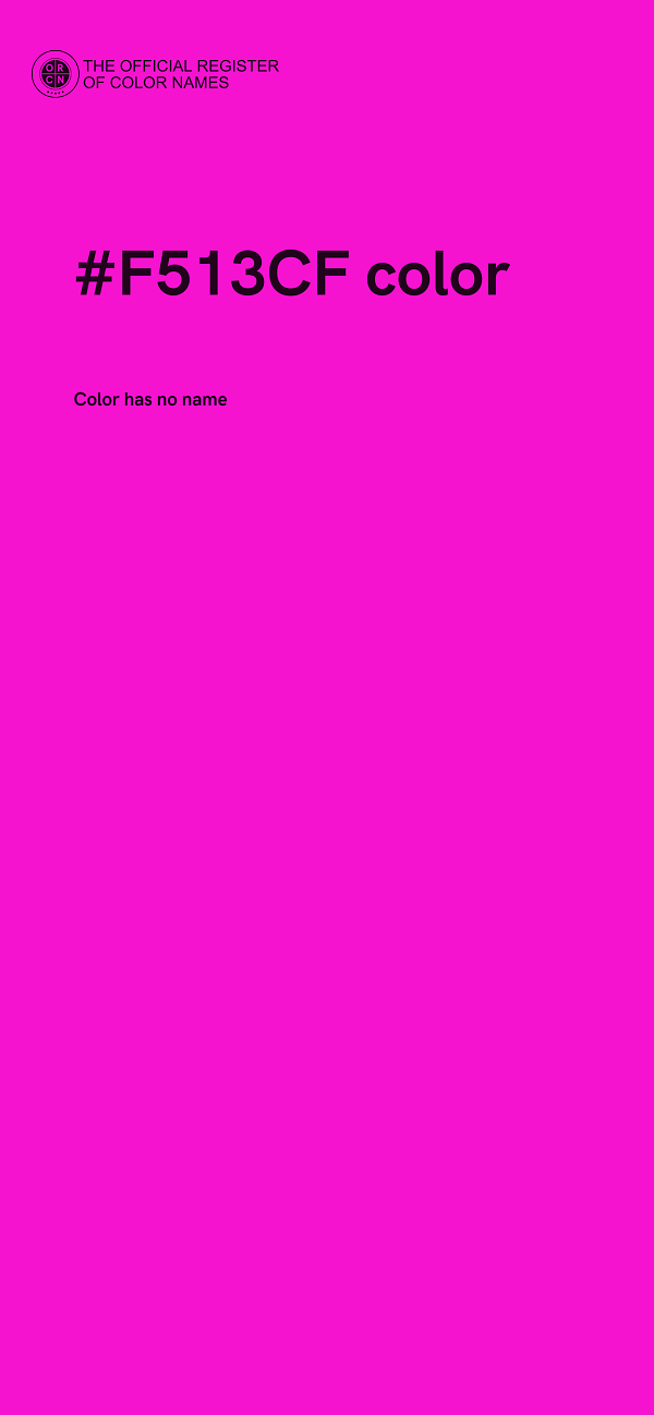#F513CF color image