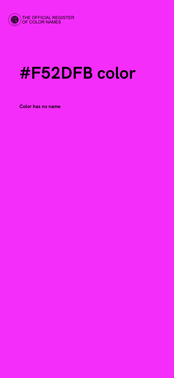 #F52DFB color image