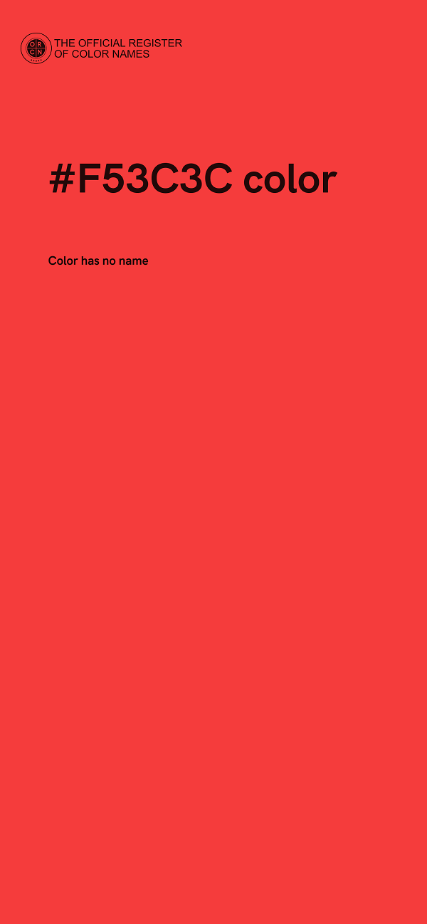 #F53C3C color image