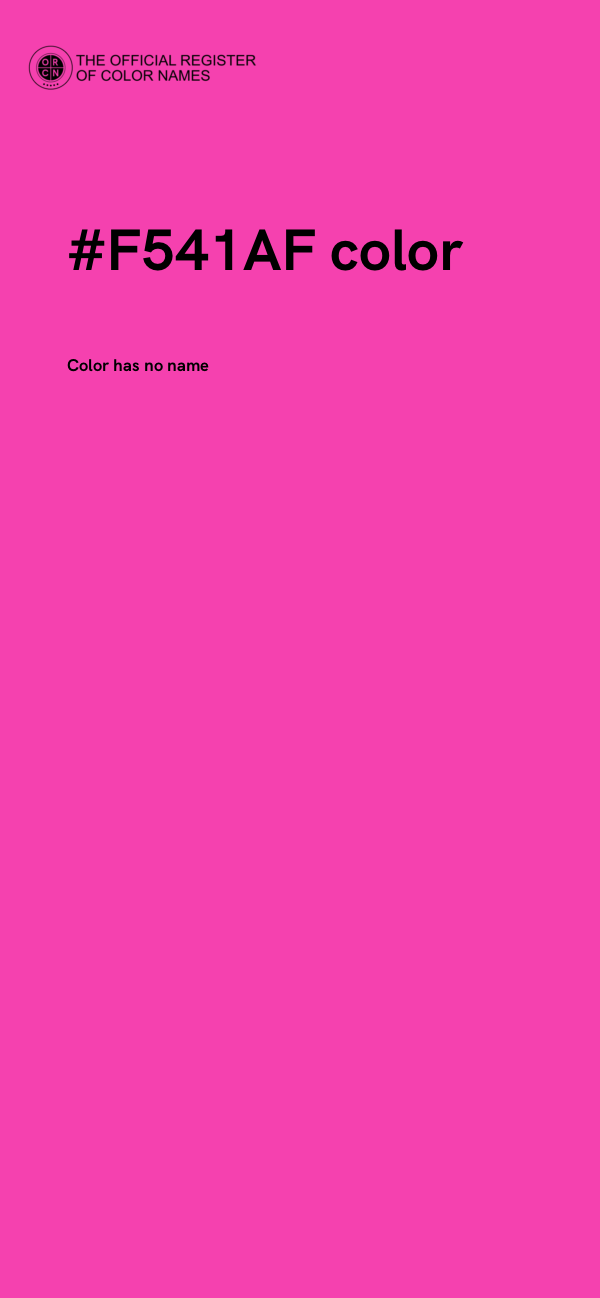 #F541AF color image