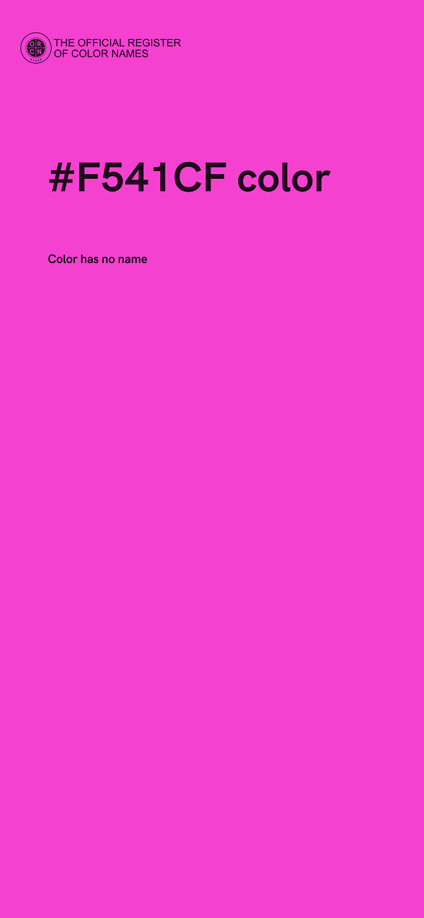 #F541CF color image