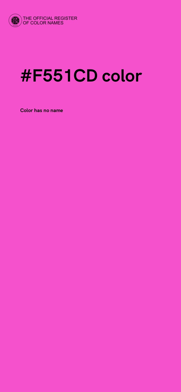 #F551CD color image