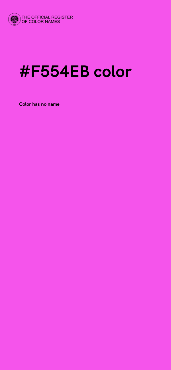 #F554EB color image