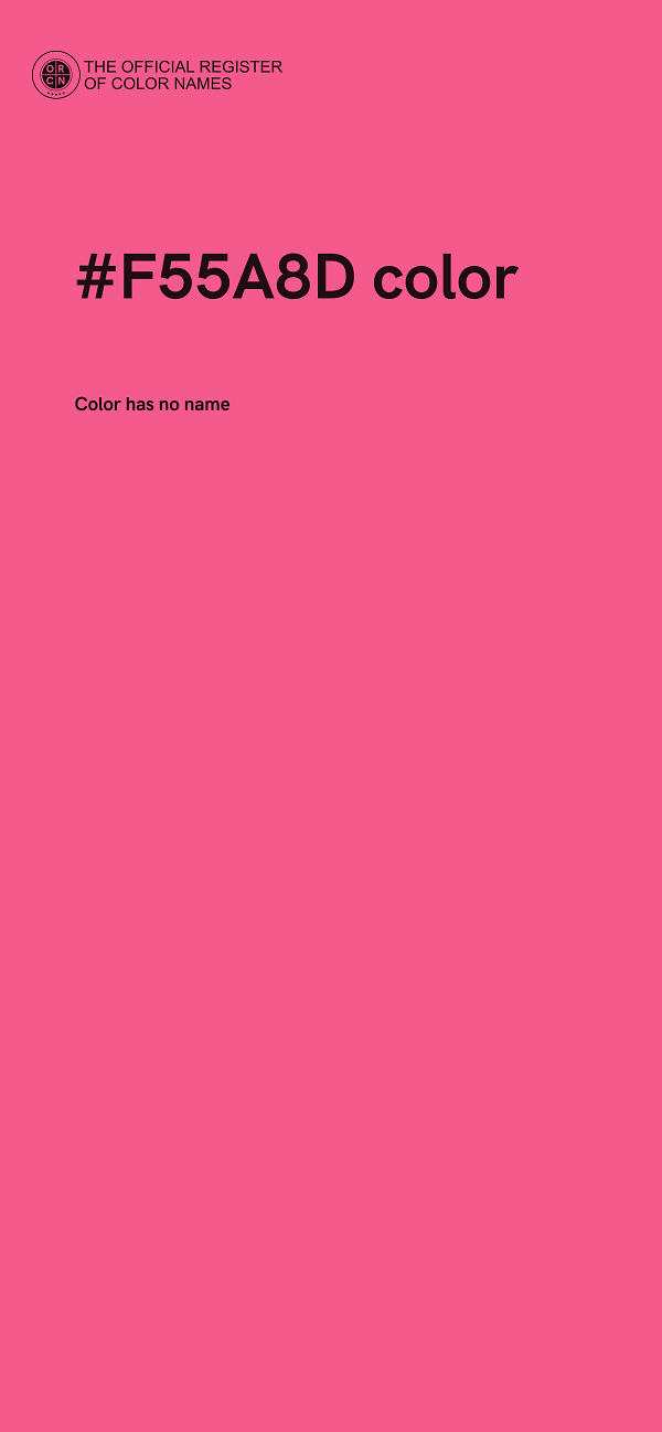 #F55A8D color image